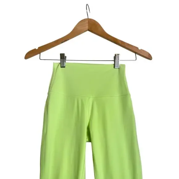 Lululemon Athletica Women Align High Waisted 27" Pants Yoga Fitness Size 2 Green - Picture 4 of 6